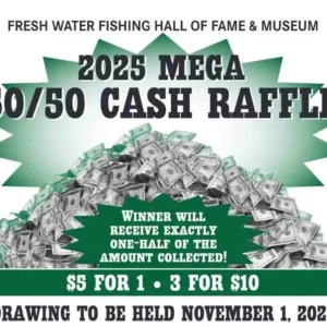 (1 Ticket) 2025 MEGA 50/50 CASH RAFFLE